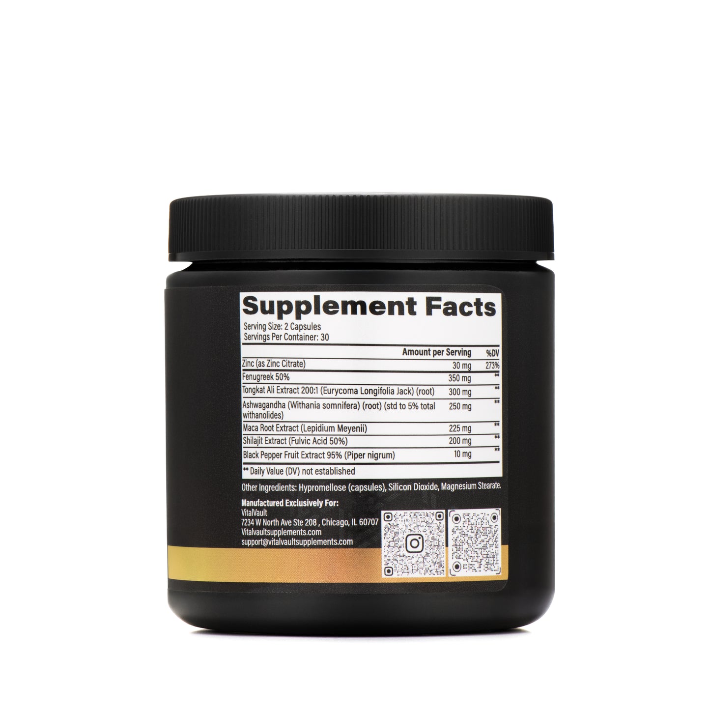 Vital Vault's 7-1 Testosterone Support